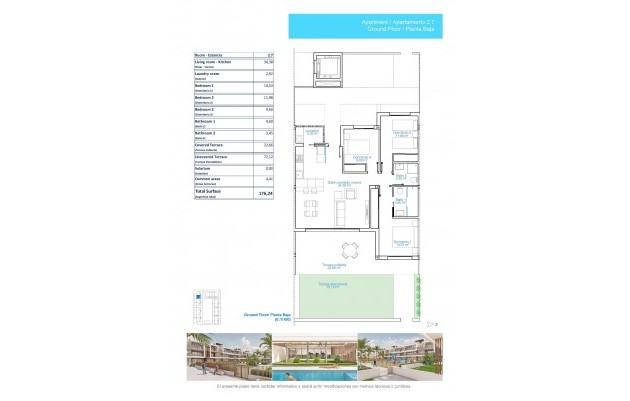 Nieuwbouw - Ground floor apartment - Pilar de la Horadada - Playa de las Higuericas