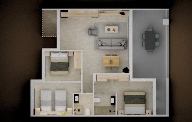 Nouvelle construction - Appartement - Pilar de la Horadada - Playa de las Higuericas