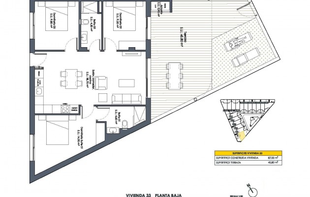 New Build - Bungalow - San Fulgencio - Pueblo
