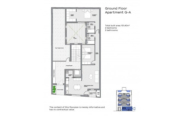 Nueva construcción  - Ground floor apartment - Torrevieja - Centro