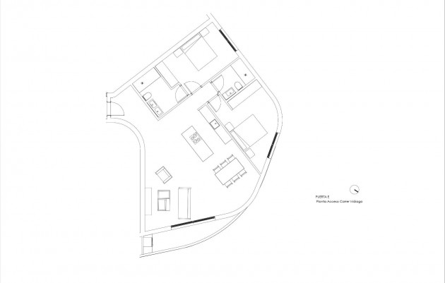 Nieuwbouw - Ground floor apartment - Calpe - Arenal Bol