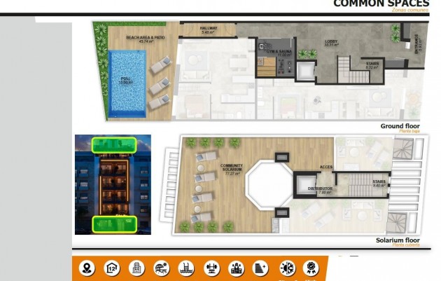 Nieuwbouw - Appartement - Torrevieja - Playa de El Cura