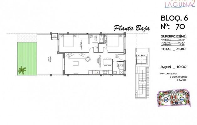 Nouvelle construction - Ground floor apartment - Guardamar del Segura - El Raso