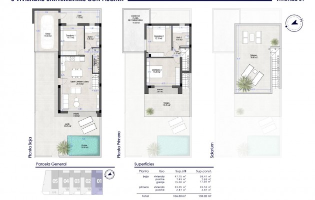 Nouvelle construction - Semidetached - San Pedro del Pinatar - Polideportivo