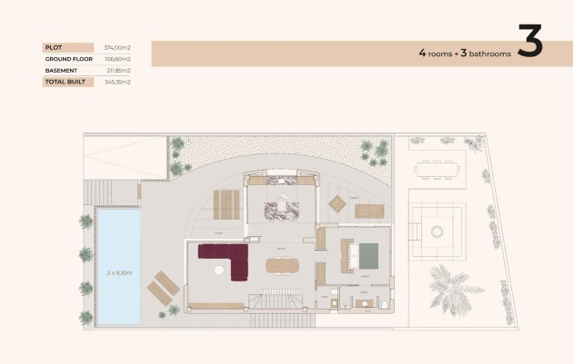 Nieuwbouw - Villa - Algorfa - La Finca Golf