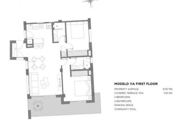 Nieuwbouw - Appartement - Los Alcázares - Parque Diana