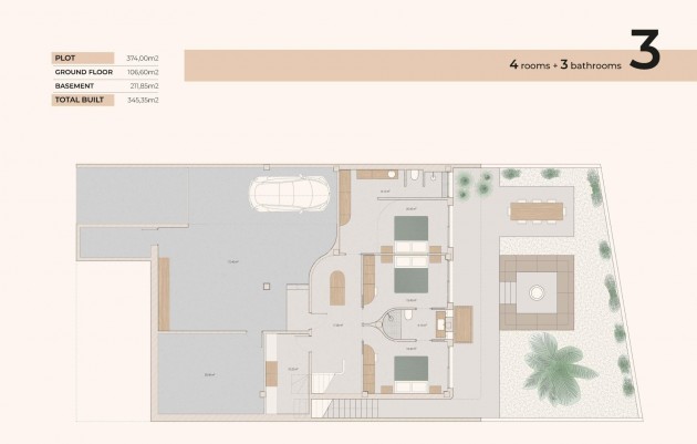 Nieuwbouw - Villa - Algorfa - La Finca Golf