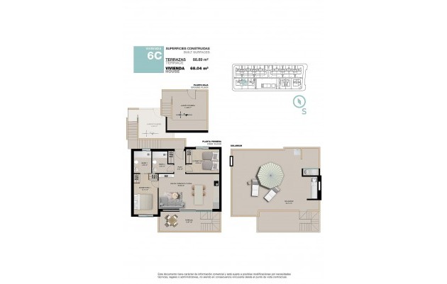 Nieuwbouw - Top Floor Bungalow - Pilar de la Horadada - Torre De La Horadada