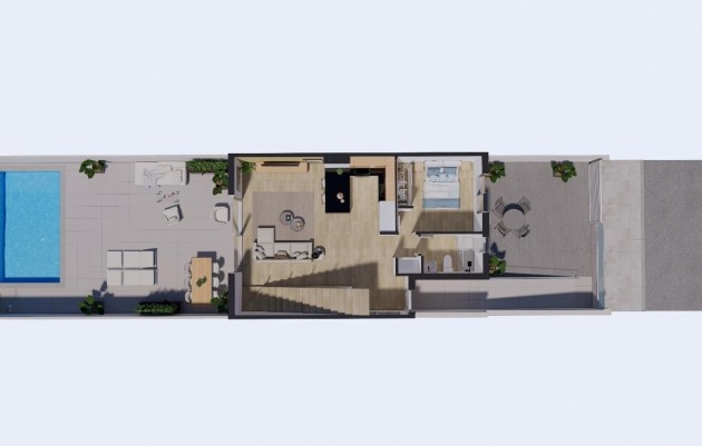 New Build - Town House - Los Alcázares - Serena Golf