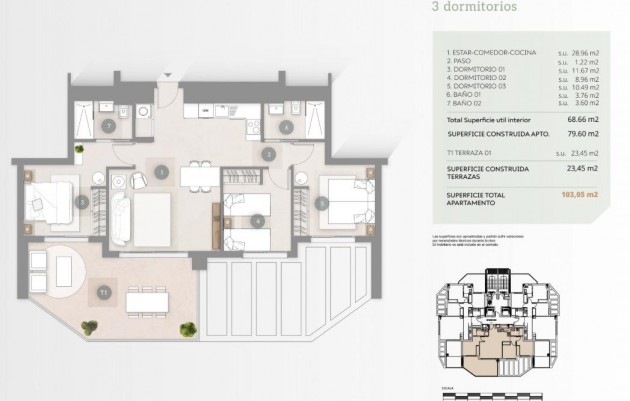 Nieuwbouw - Appartement - Calpe - Playa Cantal Roig