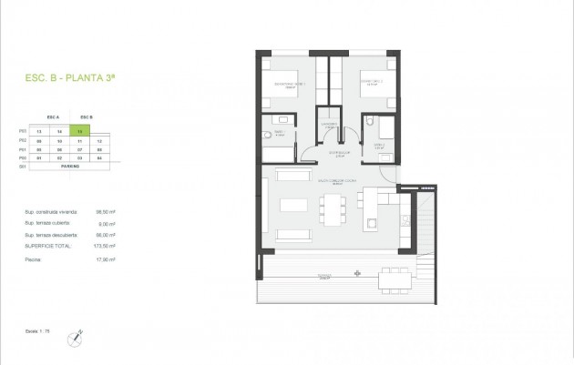 Nieuwbouw - Penthouse - Orihuela - Las Colinas Golf