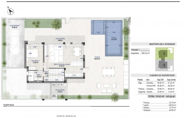 Nieuwbouw - Semidetached - Torre Pacheco - Santa Rosalia Lake And Life Resort