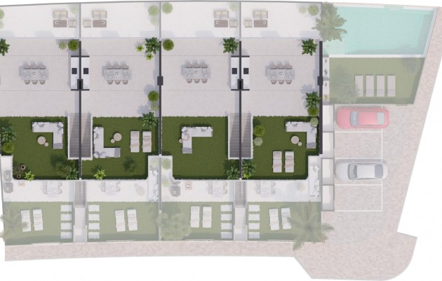 Nieuwbouw - Bungalow - San Pedro del Pinatar - Los Cuarteros