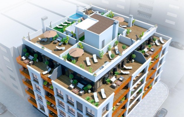 Nouvelle construction - Penthouse - Torrevieja - Parque de las Naciones