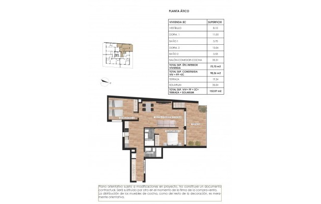 Nouvelle construction - Penthouse - Torrevieja - Parque de las Naciones