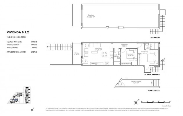 Nieuwbouw - Top Floor Bungalow - Puerto de mazarron - Playa Negra