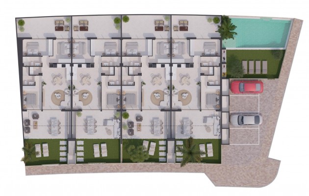 Nouvelle construction - Top Floor Bungalow - San Pedro del Pinatar - Los Cuarteros