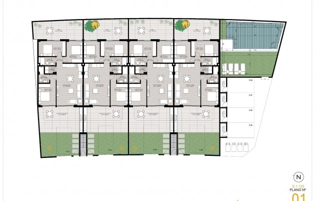 Nouvelle construction - Top Floor Bungalow - San Pedro del Pinatar - Los Cuarteros