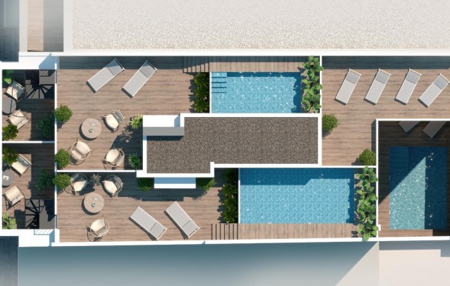 Nieuwbouw - Penthouse - Torrevieja - Playa de El Cura
