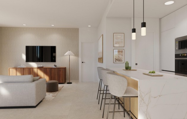 Nouvelle construction - Villa - Fuente Álamo - Hacienda Del Álamo Golf