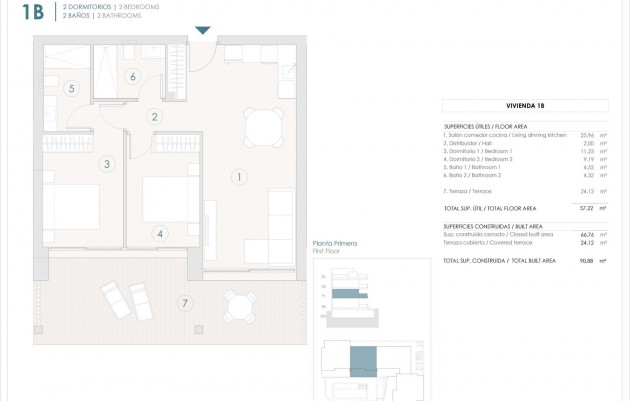 Nieuwbouw - Appartement - Benijofar - Pueblo