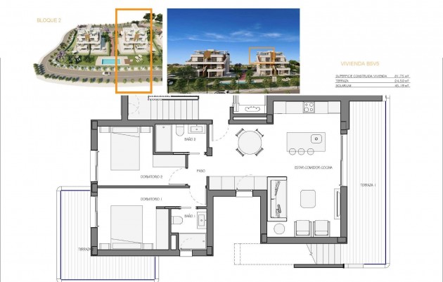 Nieuwbouw - Penthouse - Fuente Álamo - Hacienda del Alamo