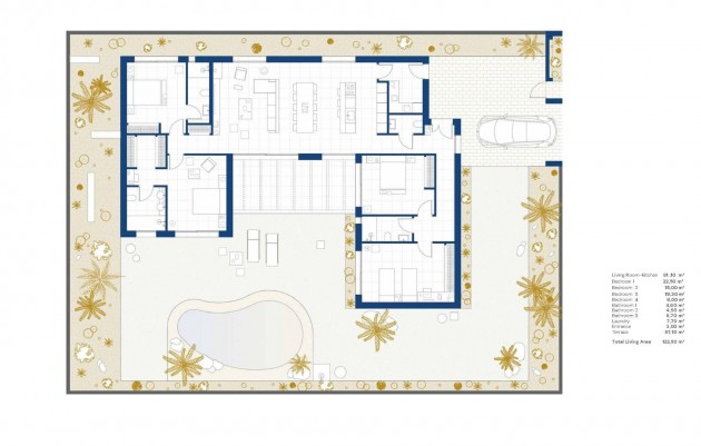 Nouvelle construction - Villa - Baños y Mendigo - Altaona Golf