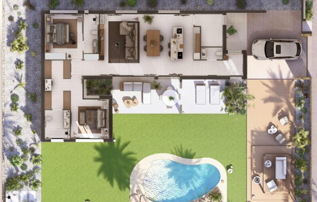 Nouvelle construction - Villa - Baños y Mendigo - Altaona Golf