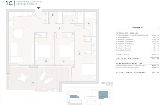 Nieuwbouw - Appartement - Benijofar - Pueblo