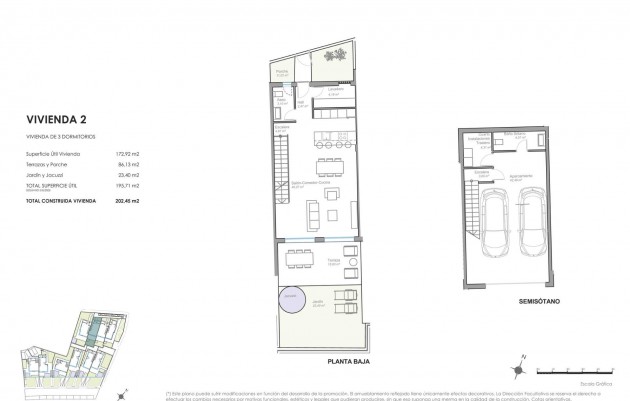 Nieuwbouw - Town House - Mojacar - Playa de la Mena