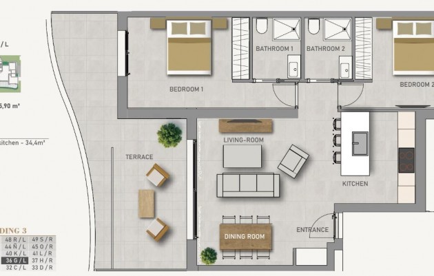 New Build - Apartment - Guardamar del Segura - El Raso