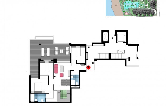 Nieuwbouw - Appartement - Denia - L´Estanyó (Marinas)