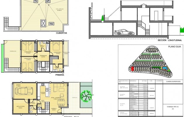 Nieuwbouw - Semidetached - Monforte del Cid - Alenda Golf