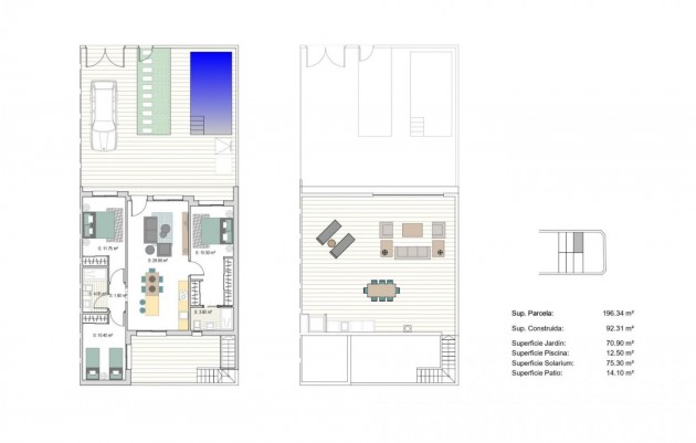 Nieuwbouw - Town House - San Javier - Parque del doce
