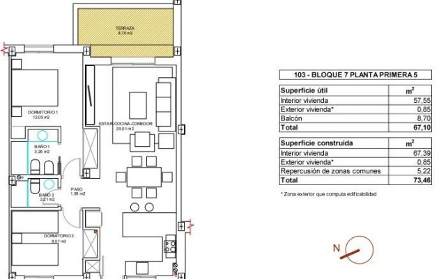 Nieuwbouw - Appartement - Vera - El Playazo