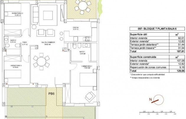 Nueva construcción  - Ground floor apartment - Vera - El Playazo