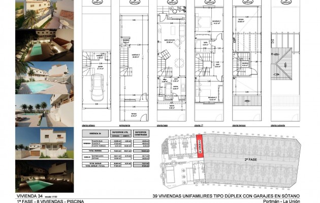 Nieuwbouw - Town House - La Union - centro