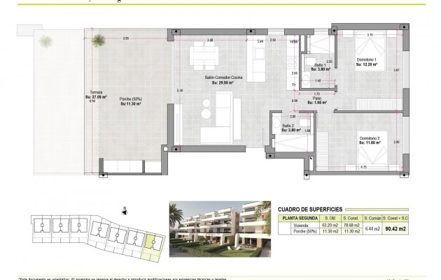 Nieuwbouw - Appartement - Alhama de Murcia - Condado de Alhama