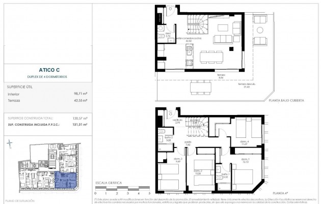 Nieuwbouw - Penthouse - Murcia - Centro
