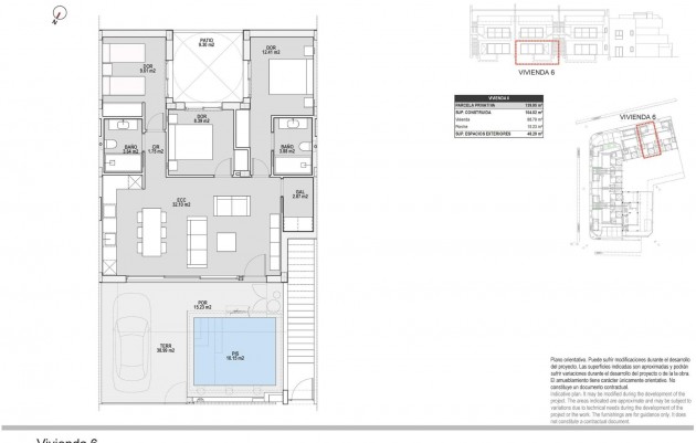 Nieuwbouw - Bungalow - Pilar de la Horadada - pueblo