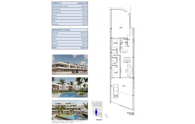 Nieuwbouw - Bungalow - Pilar de la Horadada - pueblo