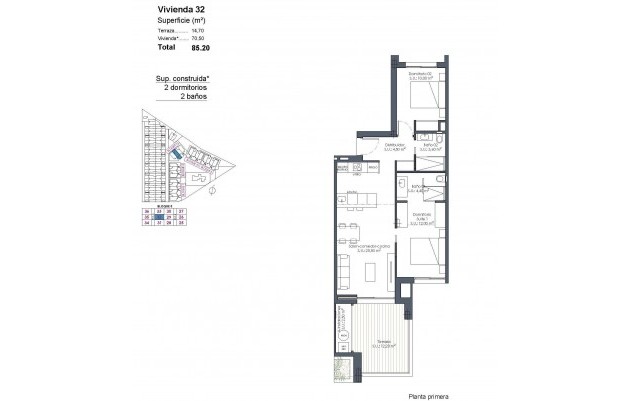 Nieuwbouw - Appartement - Los Alcázares - Serena Golf