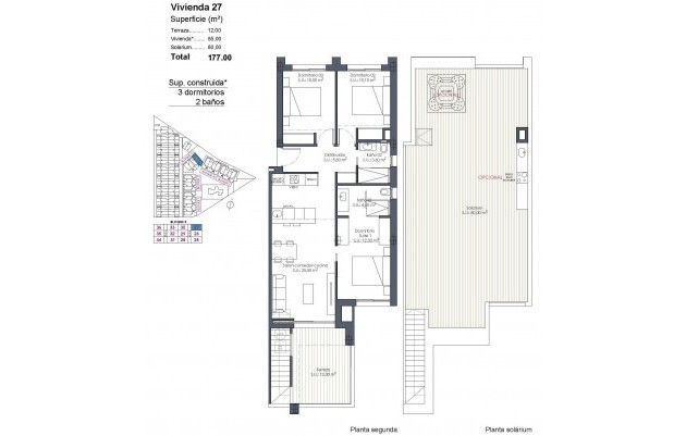 Nieuwbouw - Penthouse - Los Alcázares - Serena Golf