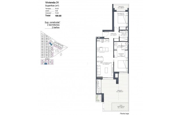 Nieuwbouw - Appartement - Los Alcázares - Serena Golf