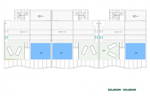 Nieuwbouw - Bungalow - Pilar de la Horadada - parques de Andromeda